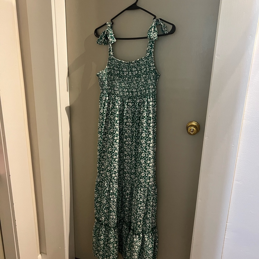 Liberty Love Emerald Floral Dress